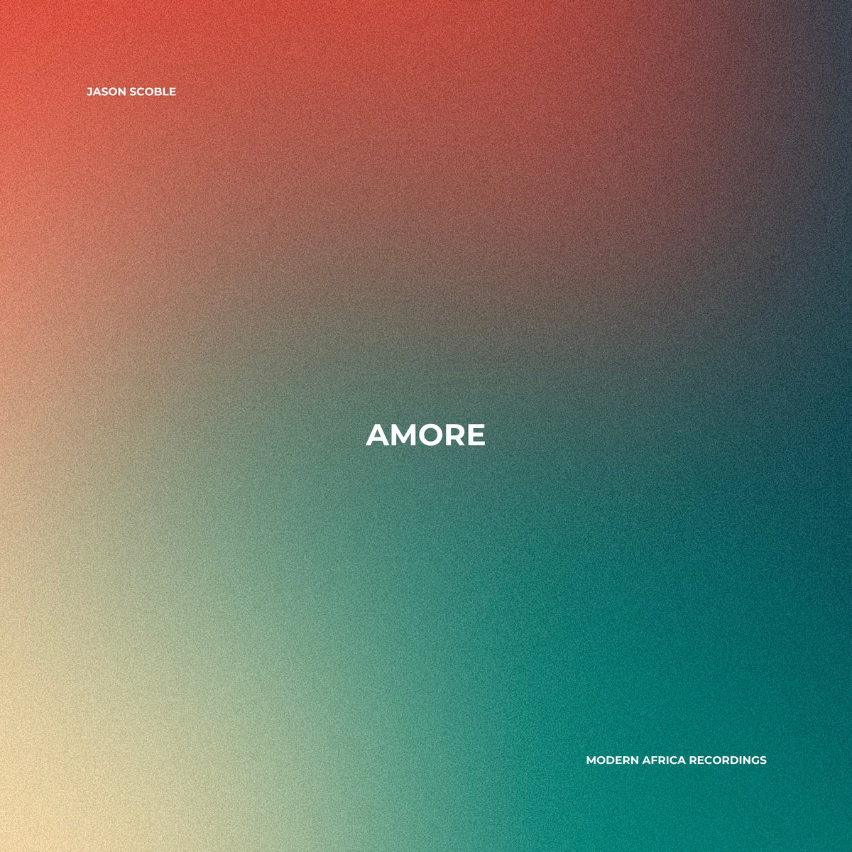 Cover artwork for Amore by Jason Scoble